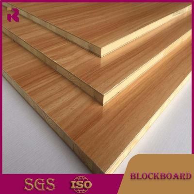 E1 E0 Melamine Laminated Plywood Blockboards for Furniture Door Core