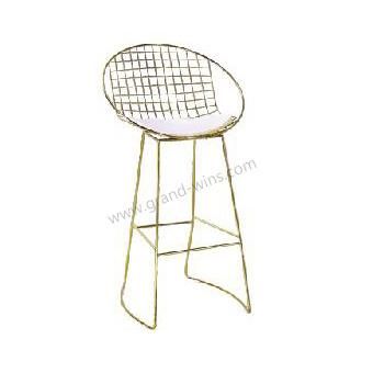 Cheap Used Wire Chair High Leg Bar Stool Chair