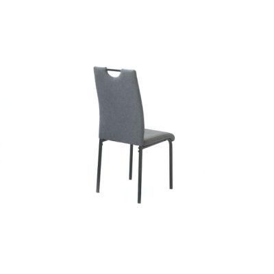Home Furniture Fabric Back Stainless Steel Banquet Chair Dining Chair for Restaurant