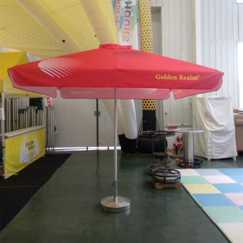 2022 New Product Outdoor Advertising Table+Parasol Beach Umbrella