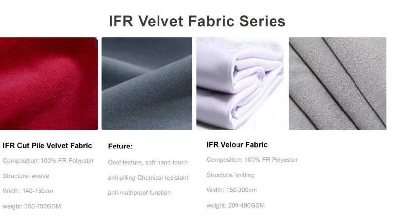 Inherently Flame Retardant Jacquard Polyester Fabric for Sofa Cover