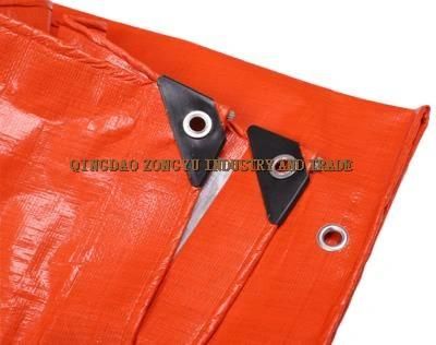 Fire Resistant Tent Tarps Printing Heavy Duty PE Coated Covers Tarpaulin for Trailer