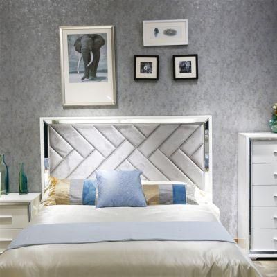 Italian Design Modern Furniture Fabric Bedroom Set Bed