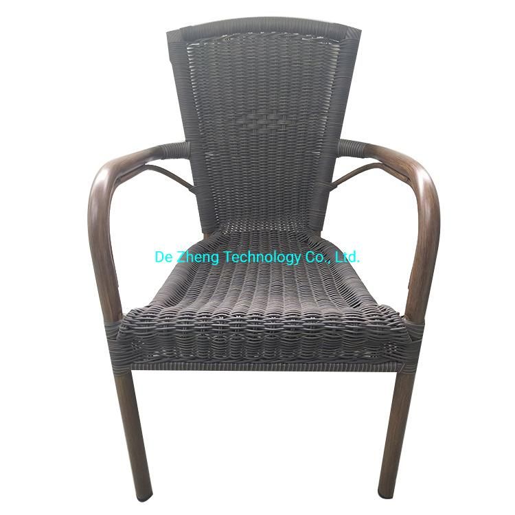 New Design in Vintage Wicker Rattan Patio Outdoor Dining Set Hotel Chair Rattan Furniture