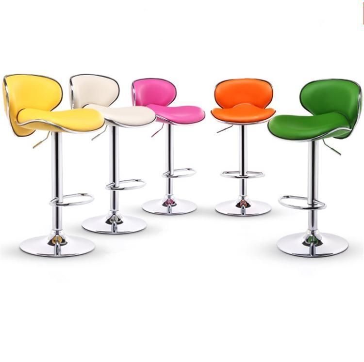 Wholesale Commercial Bar Furniture Saddle Leather Upholstery Modern High Bar Stool