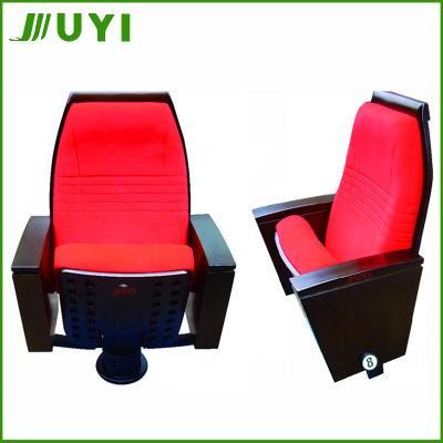 Jy-902m Folding Cover Fabric Wooden High Back Auditorium Theater Chair