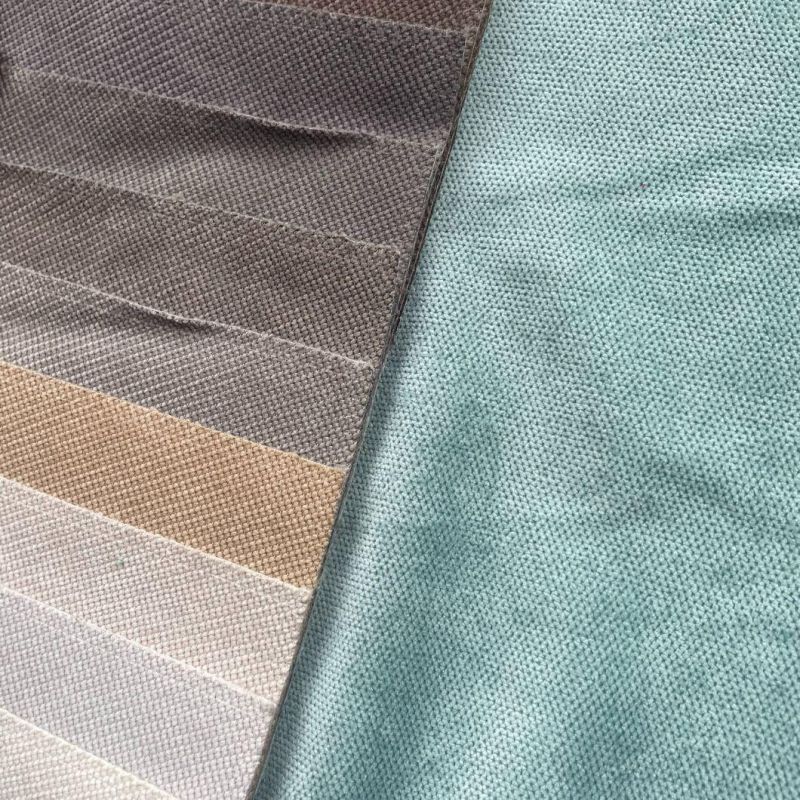 China Home Textile Polyester Spot Fake Linen Velboa Fabric Water Repellent Functional Furniture Material Upholstery Cloth Decorative Fabric (JX011.)