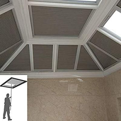 Blackout Fabric Cellular Shades Cordless Honeycomb Skylight Blinds