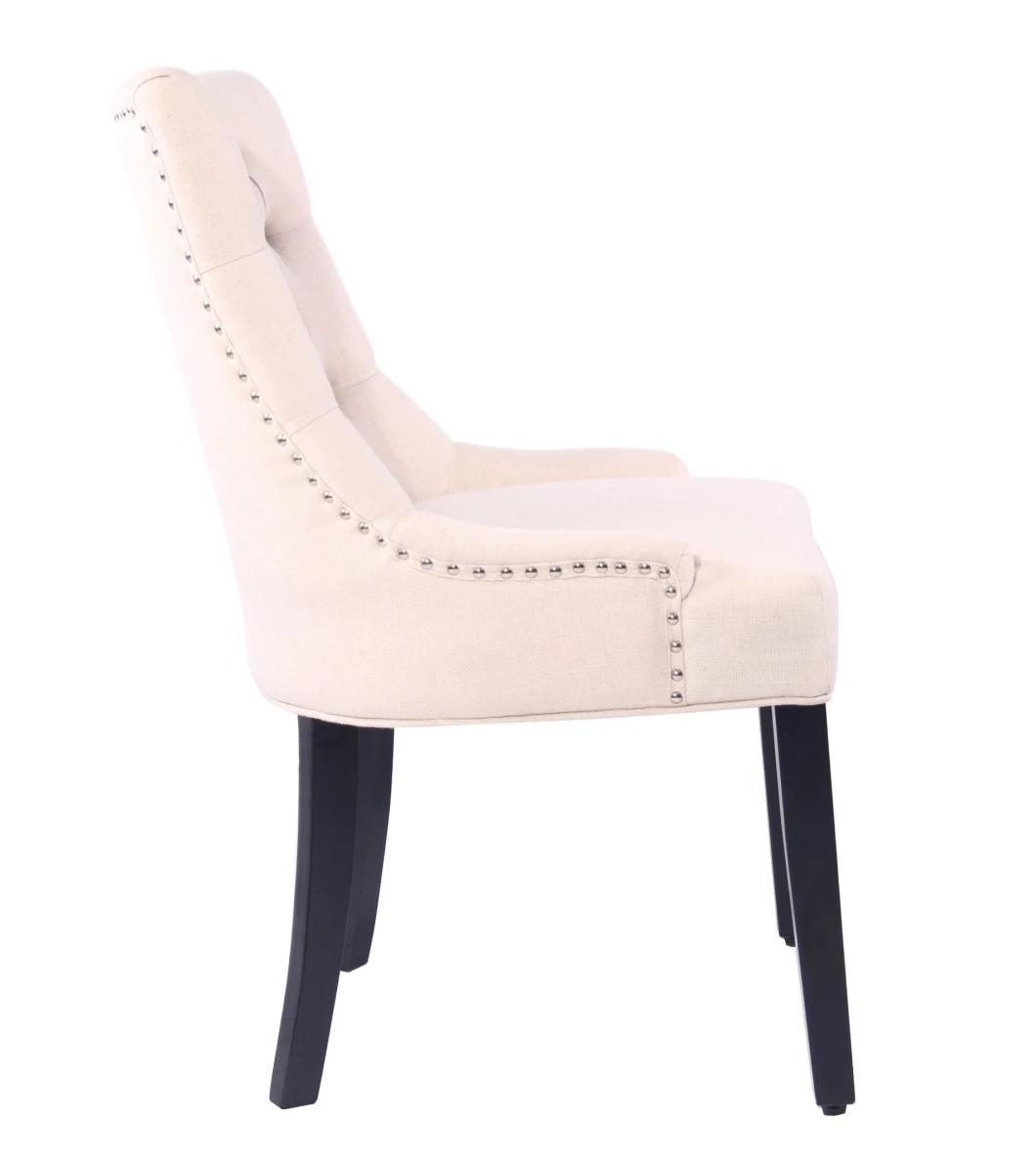 Modern Hot Selling Simple Wood Stool Fabric Leisure Sofa Furniture Chair