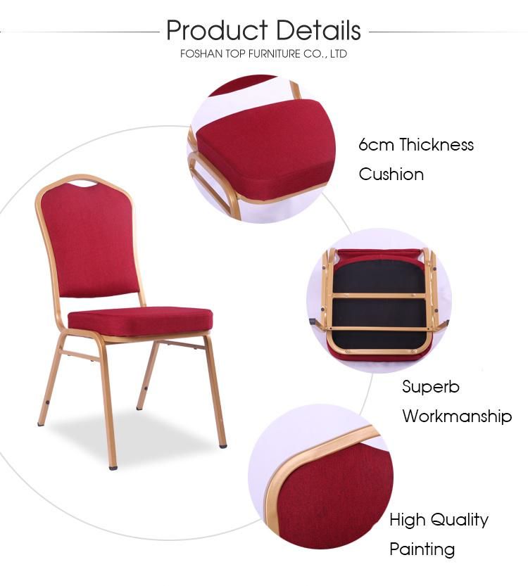 Wholesale Cheap Fancy Luxury Stackable Customized Stacking Banquet Hotel Chair
