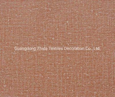 Home Textiles Fashion Orange Woolen Style Nanometre Upholstery Sofa Fabric