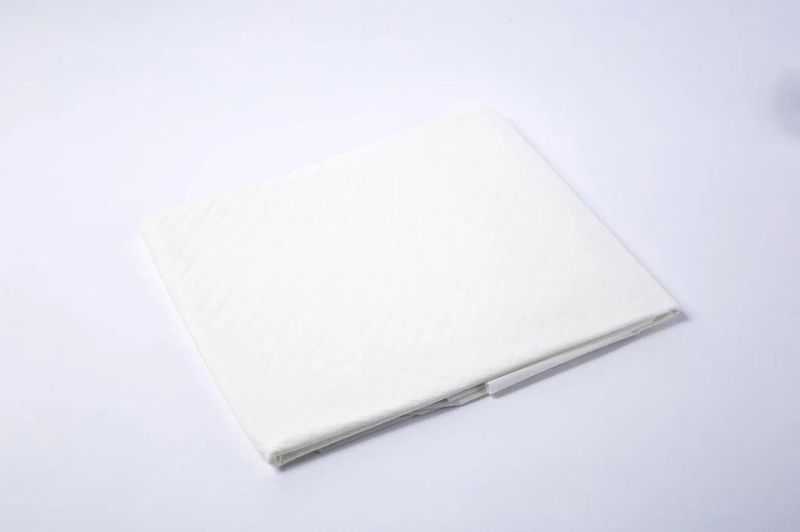 Customized Good Free Sample Medical Thick Cotton Organic Contoured Wholesale Incontinence Disposable Bed Underpads Manufacturer Supplier