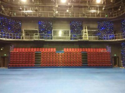 Indoor Stadium Telescopic Bleachers Retractable Gym Seats