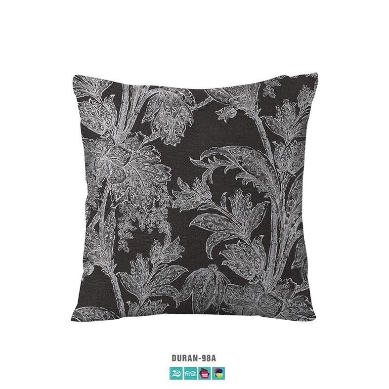 Home Bedding Leaf Jacquard Sofa Fabric Upholstered Pillow