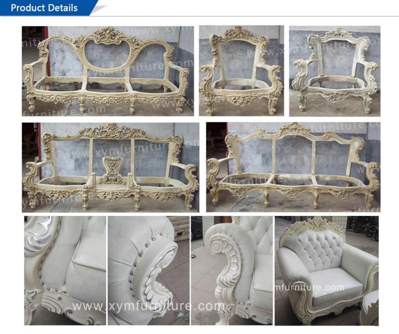 Cheap Classtic Royal Wedding King and Queen Sofa Chair Xym-H121