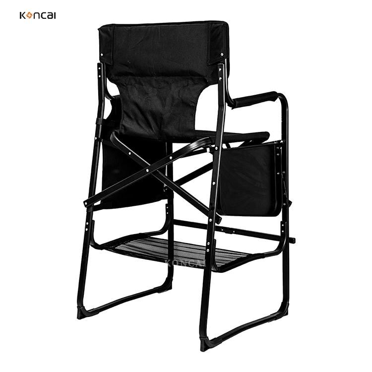 Large Professional Makeup Artist Chair Folding Director Chair Beauty Salon Hairdressing Chair