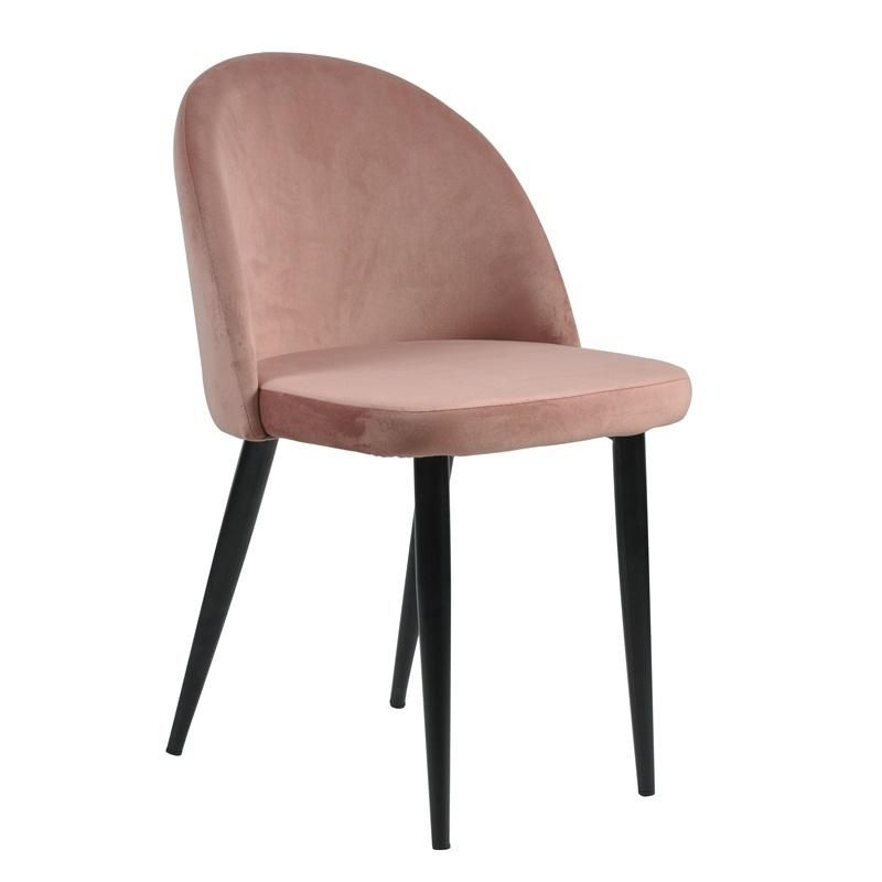 New Design Furniture Modern Fabric Seat Dining Chair for Restaurant and Kitchen