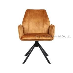 Living Room Furniture Modern Microfiber Fabric Seat Sedie Stoelen Stuhl Sillas Swivel Home Chair