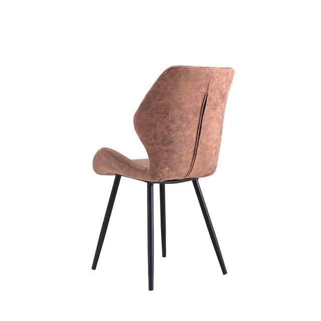 Foam Seat Metal Legs Chair Wholesale Hot Sale Dining Chair Factory Supply Velvet Chair Comfortable Modern Chair