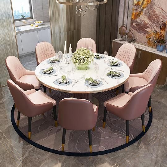 American Cheap Designer Dining Chairs New Design Sale Wholesale with Arms Modern Fabric Leather Elegant