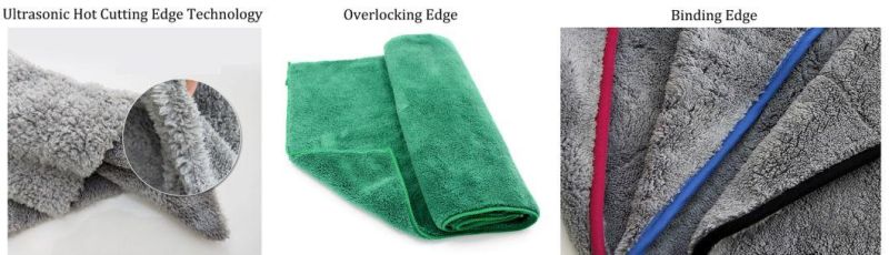 Custom Absorbent Microfiber Detailing Towels Car Washing Cloth