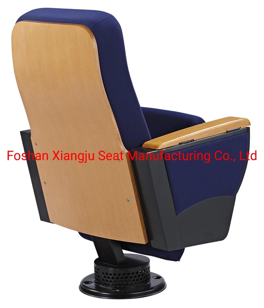 Simple Design Metal Base Theater Cinema Seat Auditorium Chairs with Writing Pad