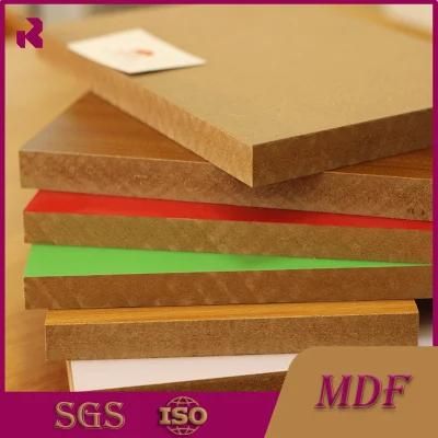 China Factory Sanded Raw Color Sample 1220X2440mm Melamine MDF