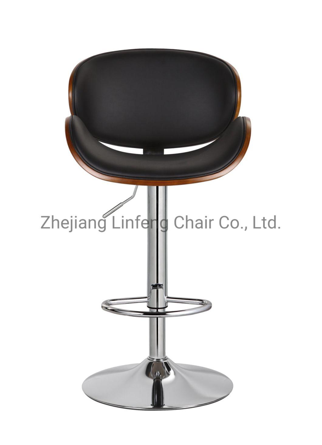 USA Best Seller Factory Direct Sales Wood Relaxing Room Bar Stool Chair