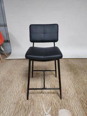 Dining Chair Wholesale Luxury Nordic Cheap Indoor Home Furniture Room Restaurant Dining Leather Modern Bar Stool