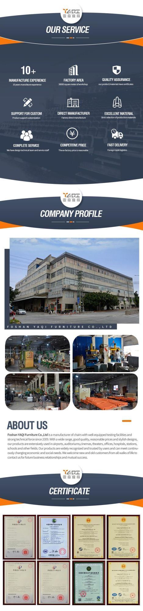 School Furniture Sale Classroom Furniture Suppliers Desk Chair School Student Desk Furniture Chairs (YA-L104A)