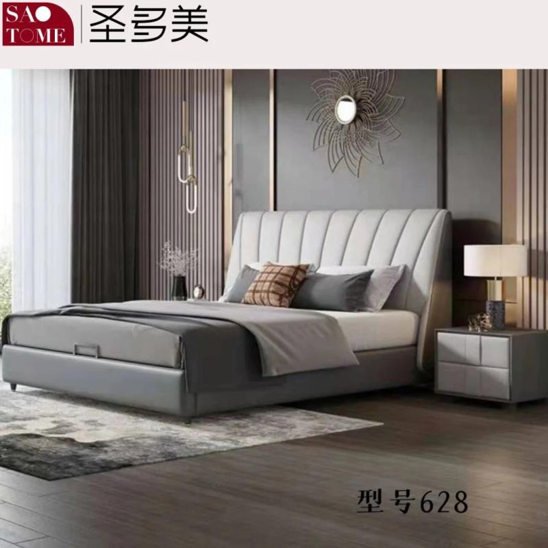 China Wholesale Furniture Bedroom Furniture Set Double Bed King Bed