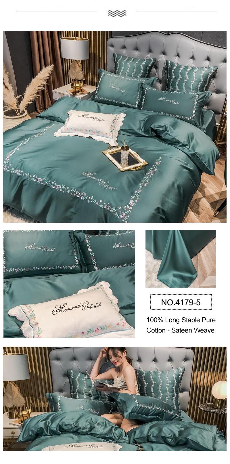 Made in China Fashion Style Multi Color Bed Sheets Cotton Fabric for Double Bed