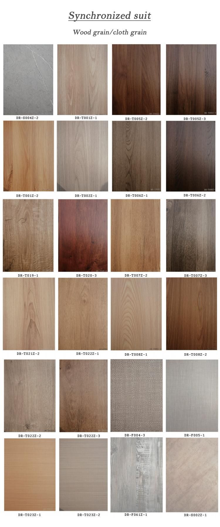 Waterproof Paint MDF 18 mm Laminated Melamine Coated MDF Board