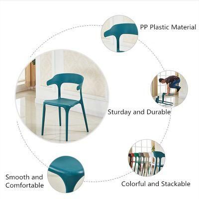 High Quality Cheap Promotion Stacking Outdoor Plastic Chair