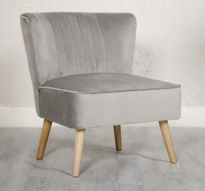 High Quality Velvet Chair Single Sofa Lounge Chair Bedroom Chair