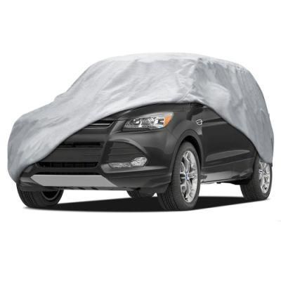 Car Cover All Weather UV Protection Basic Guard 3 Layer Breathable Dust Proof Universal Full Exterior Cover Fit SUV up to 206&prime;&prime;