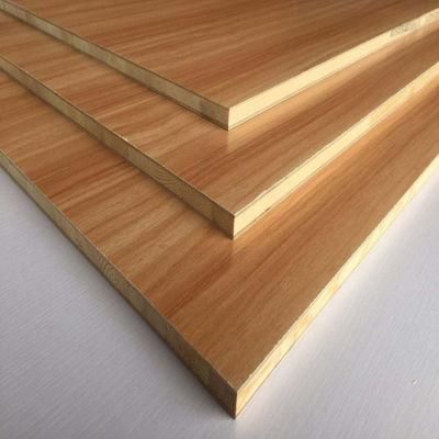 Melamine Blockboard (2440X1220X15mm) for Furniture Use Melamine Blockboard Core