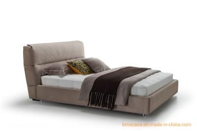 China Home Furniture Modern Bedroom Set Upholstery Performance Fabric Bed