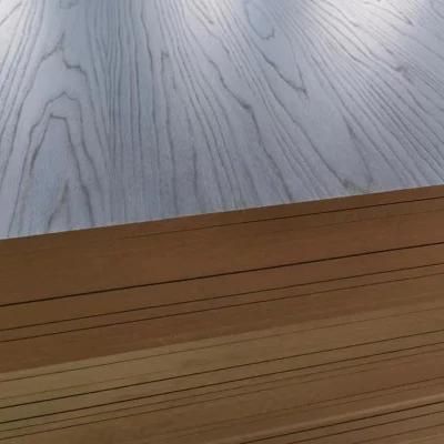 17mm Wood Grained Melamine MDF Board Melamine Laminated MDF