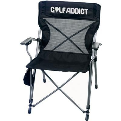 Customized Deluxe Outdoor Portable Folding Camping Comfy Chair with Side Table and Pocket