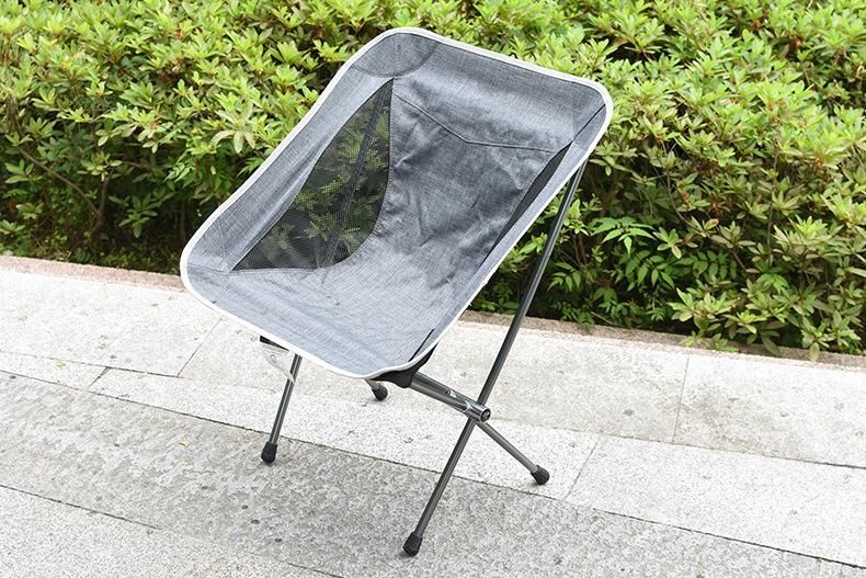 Portable Folding Chair Ultra Light Aluminum Alloy Folding Moon Chair Camping Beach Sketch Fishing Chair