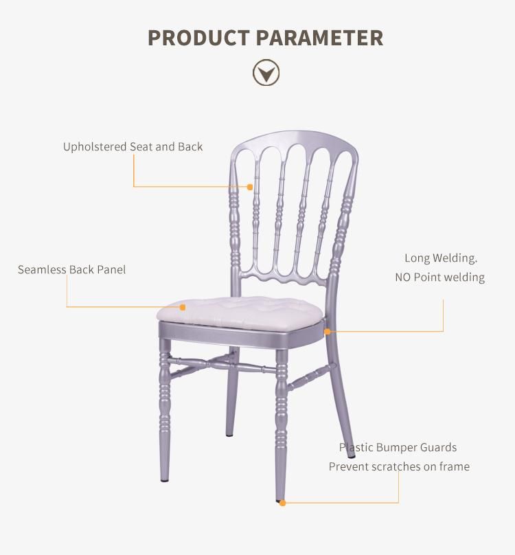 Wedding furniture wholesale Stackable Chateau Chair