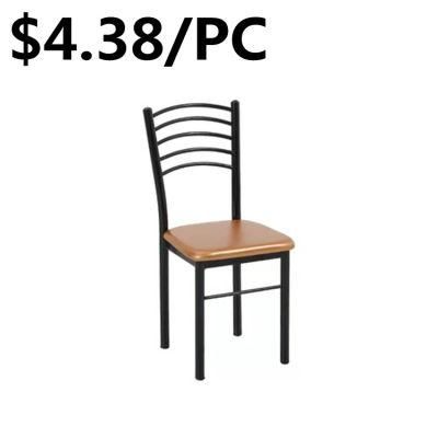 Cheap Price Indoor Outdoor Hotel Home Metal Frame Dining Chair