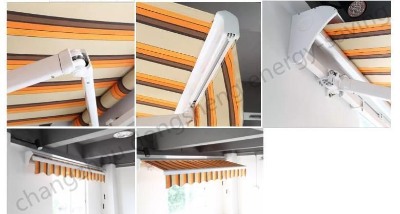 Retractable Fabric Awnings