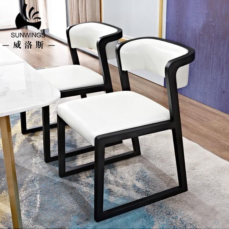 Nordic Solid Wood Hotel Chair Fashion Design for Dining Room Restaurant