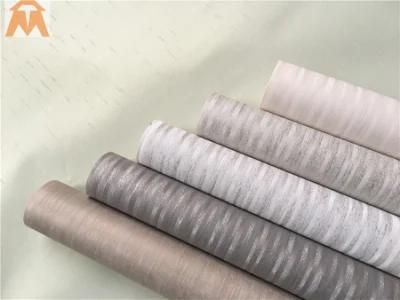 Fabric Design Decorative Laminating PVC Film for Wall Panel