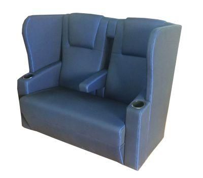 Couple Theater Seat Double Seating Lover Cinema Chair (B)