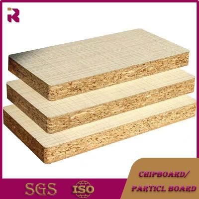 Waterproof Obs Particle Board Melamine Coat Particle Board 17mm Laminated Particle Board