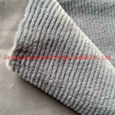 100%Polyester Apparel Fabric Velvet Fabric Sofa Fabric Upholstery Fabric (Teddy7)