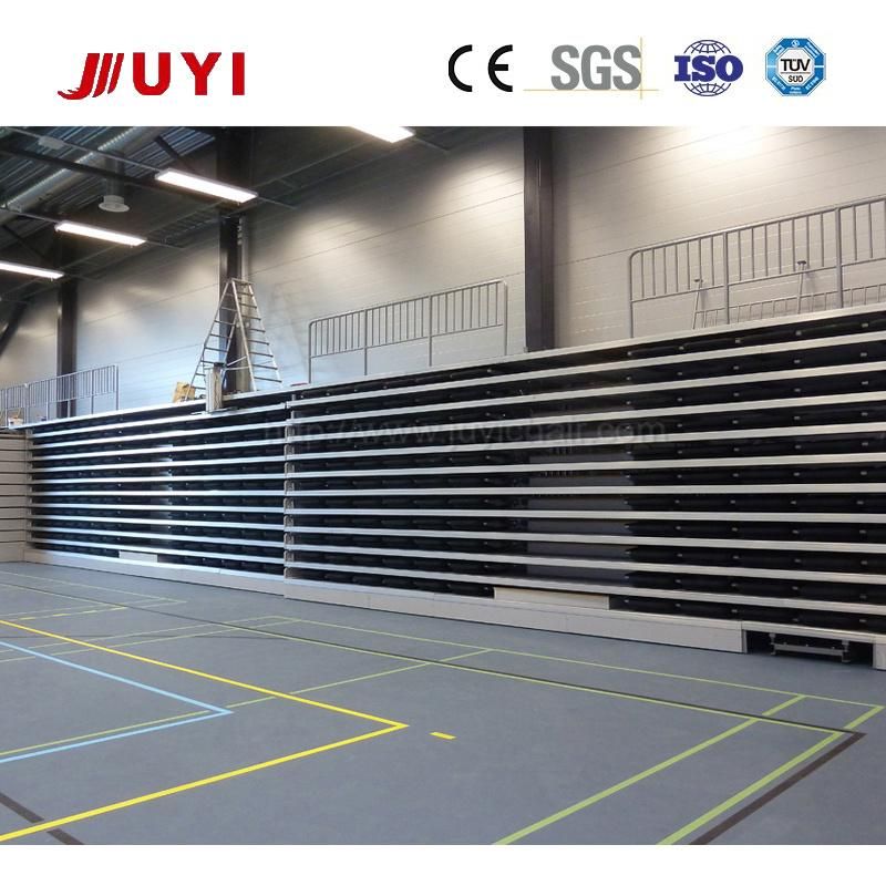 Jy-768 Bleachers and Grandstand Seating with Soft Fabric Folding Chair for Indoor Bleacher
